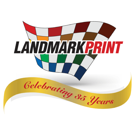 landmark print site logo